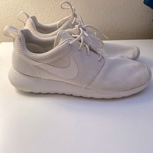 White Nike Tennis Shoes